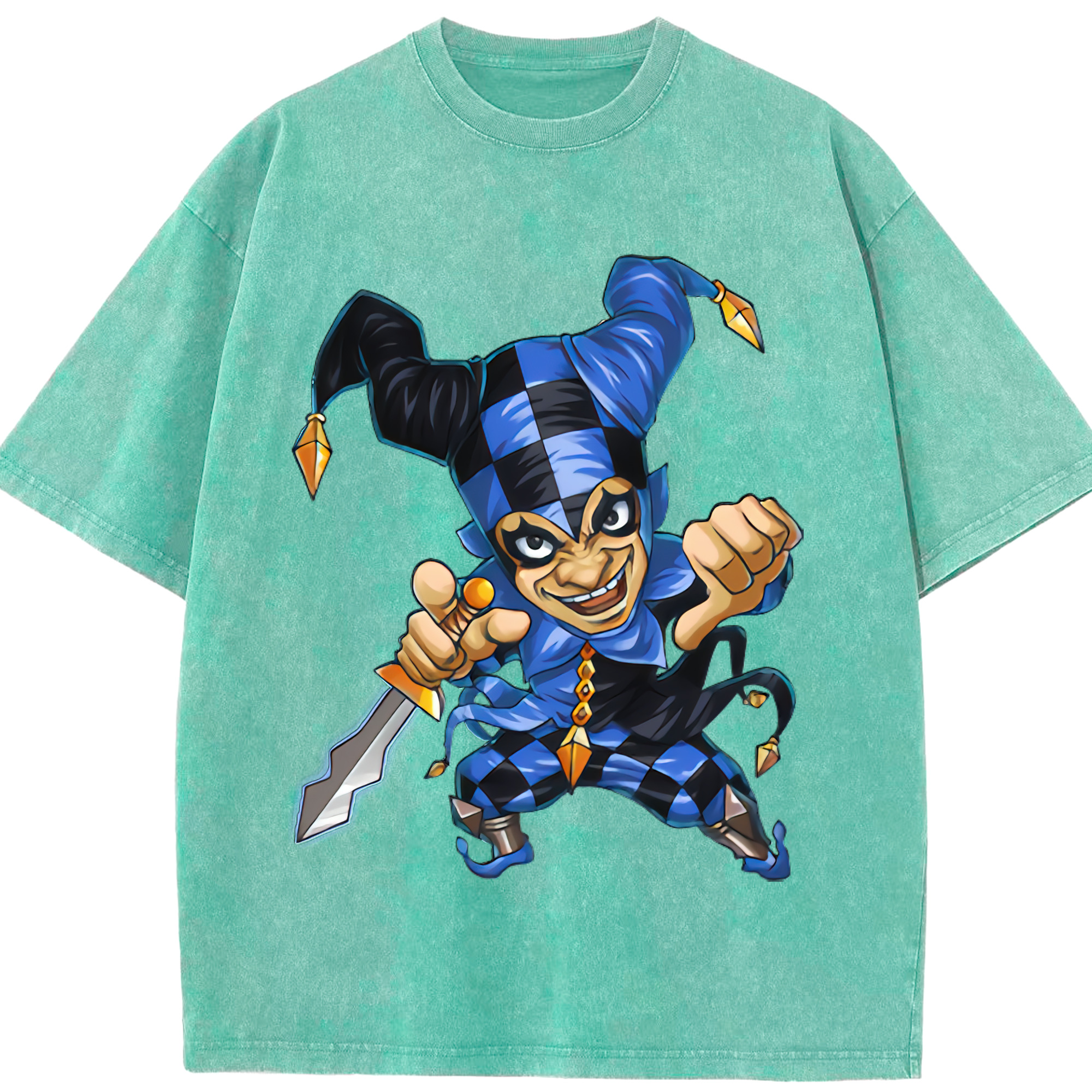 リーグ・オブ・レジェンド League of Legends LOL 綿100% ヴィンテージ風 半袖Tシャツ（フロントプリント）